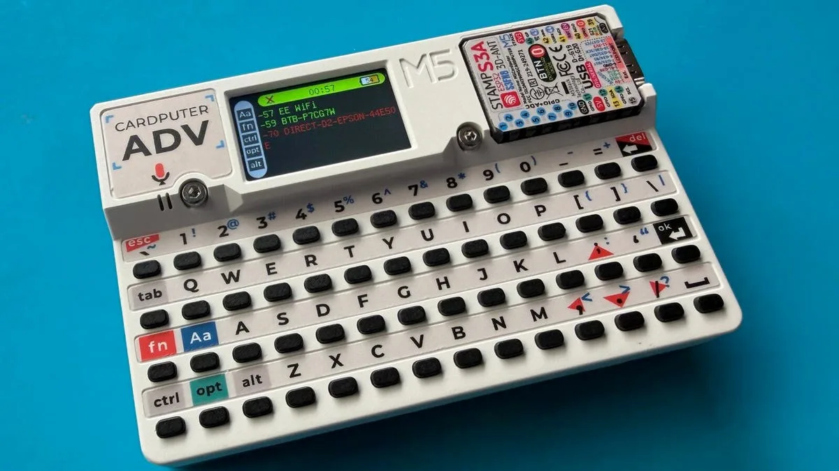 M5Stack Cardputer Adv: карманный компьютер за $42 как альтернатива Raspberry Pi