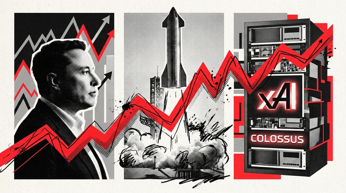 IPO SpaceX: убытки xAI на $6,4 млрд, сделка с Cursor и перегрев кварталов рядом с ЦОД