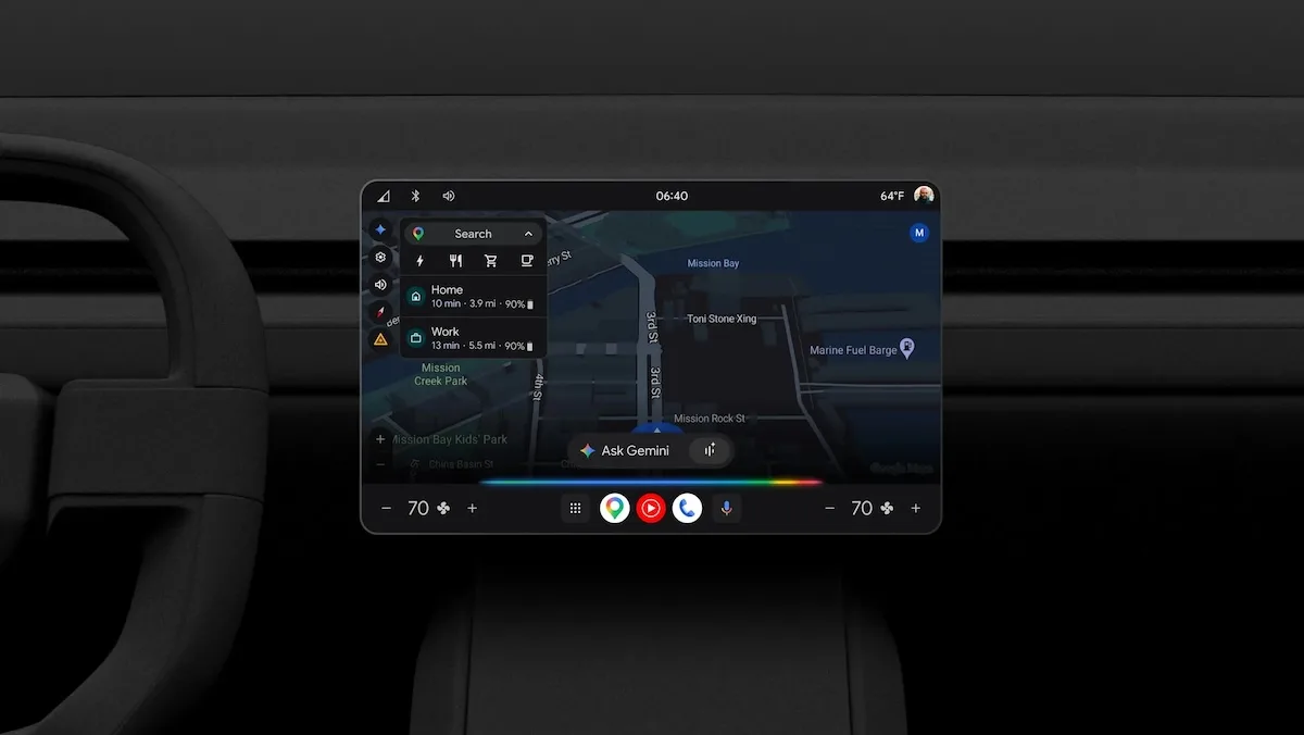 Gemini появится в миллионах автомобилей с Google Built-in вместо Google Assistant