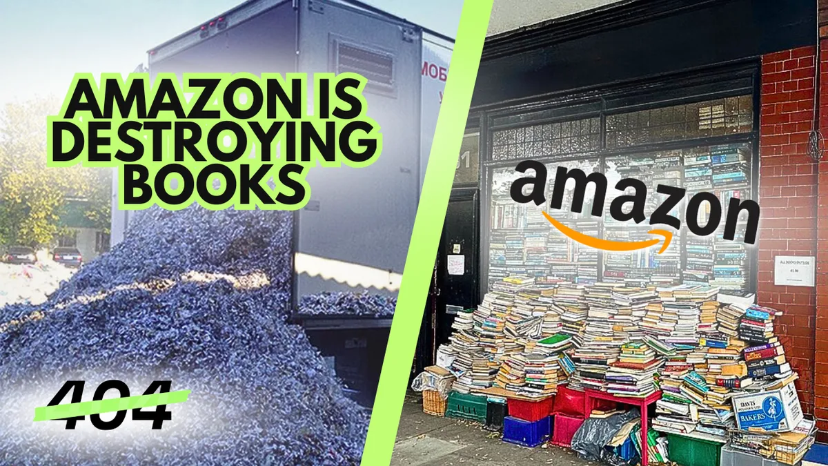 Amazon уничтожает редкие книги для обучения ИИ