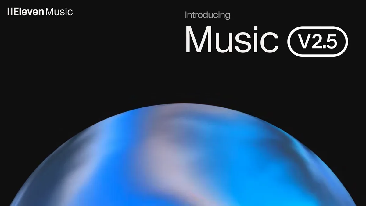 ElevenLabs выпустила Music v2.5: генерация музыки стала доступна в приложении и через API