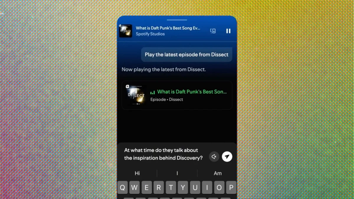 Spotify запустил ИИ-генерацию персональных подкастов и Q&A для слушателей
