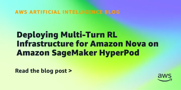 Multi-turn RL на Amazon SageMaker HyperPod