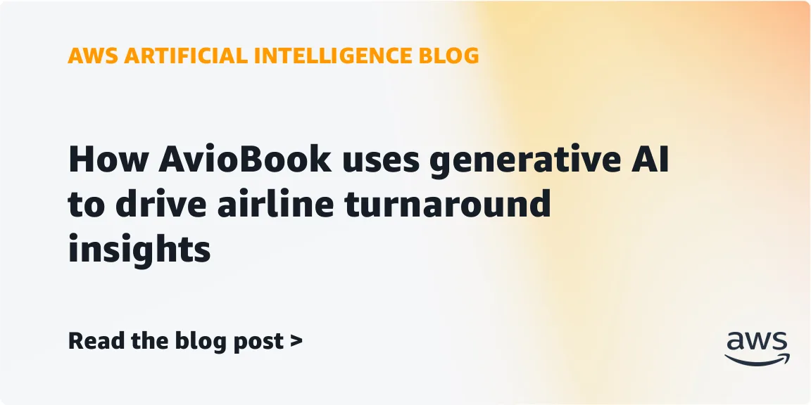 AvioBook построила ИИ-агентов на Amazon Bedrock для анализа задержек рейсов