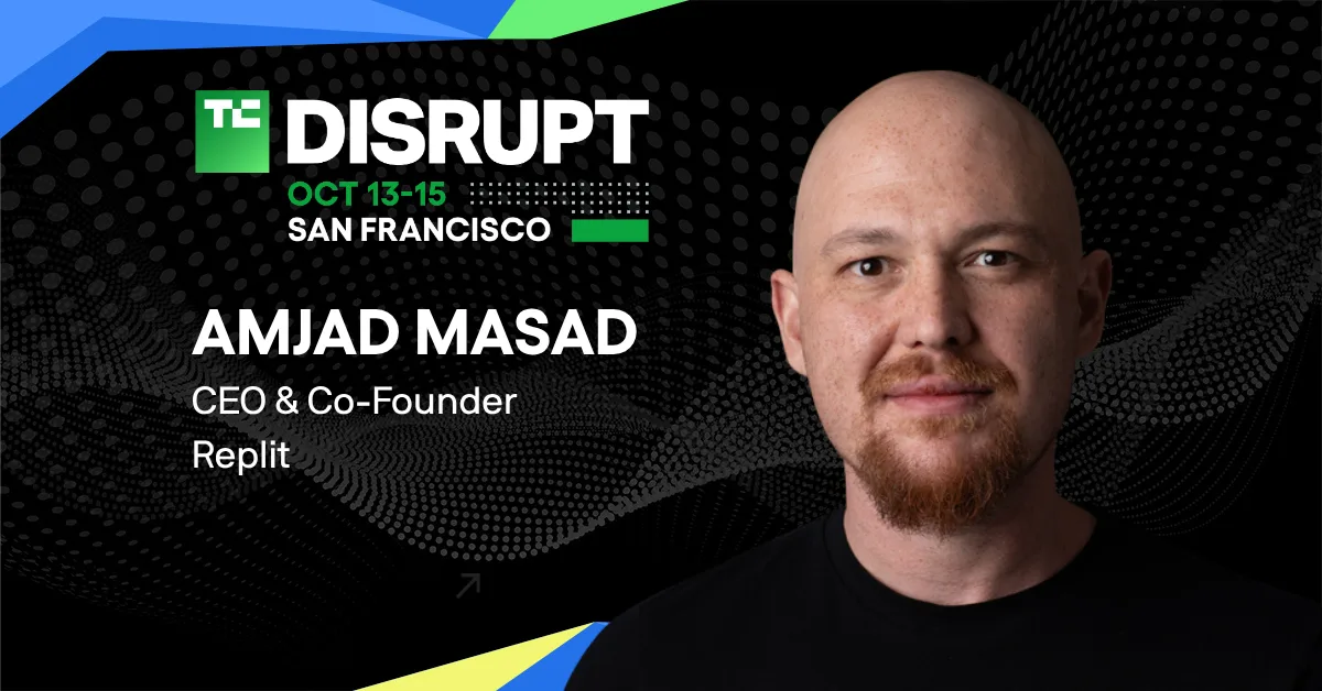 Генеральный директор Replit Амджад Масад выступит на TechCrunch Disrupt 2026