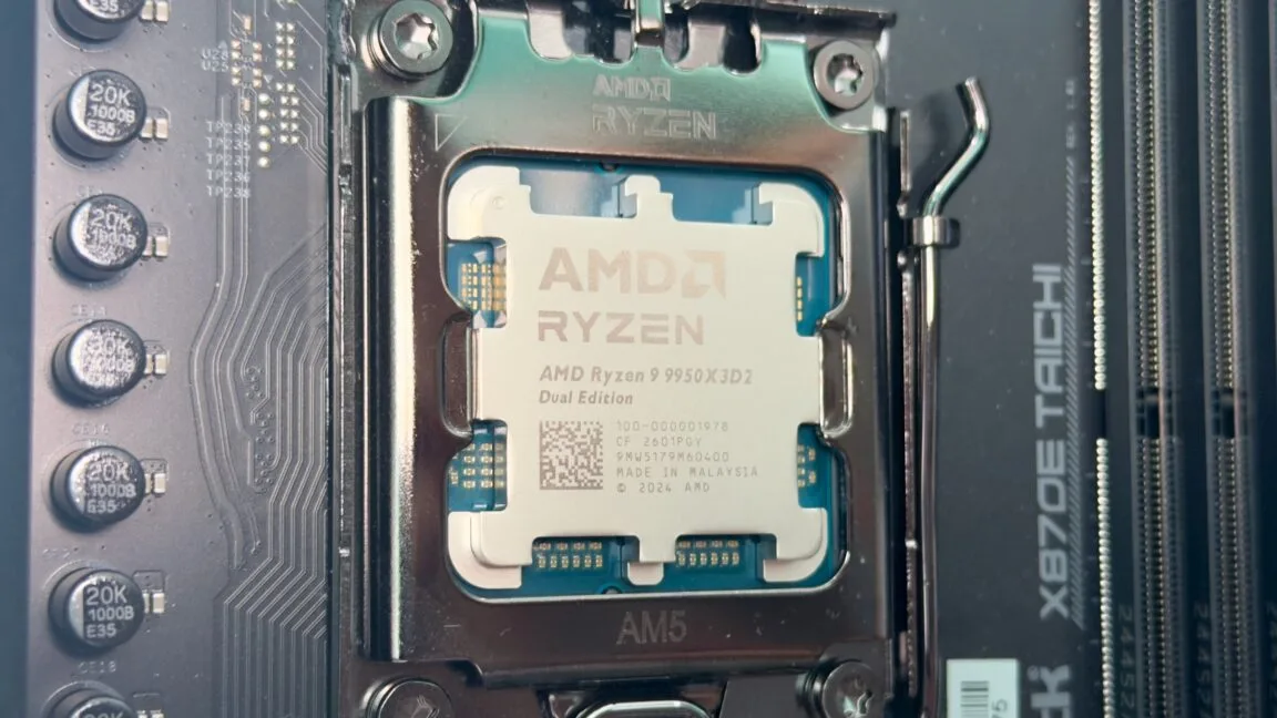 AMD Ryzen 9 9950X3D2 Dual Edition: 208 МБ кэша за $899 и минимальный прирост