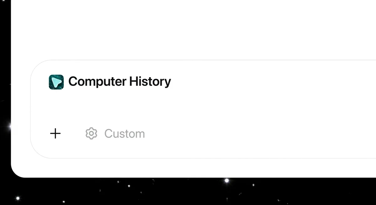 Computer History от OpenAI
