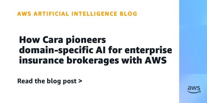 Cara запускает отраслевого ИИ-ассистента для страховых брокеров на AWS