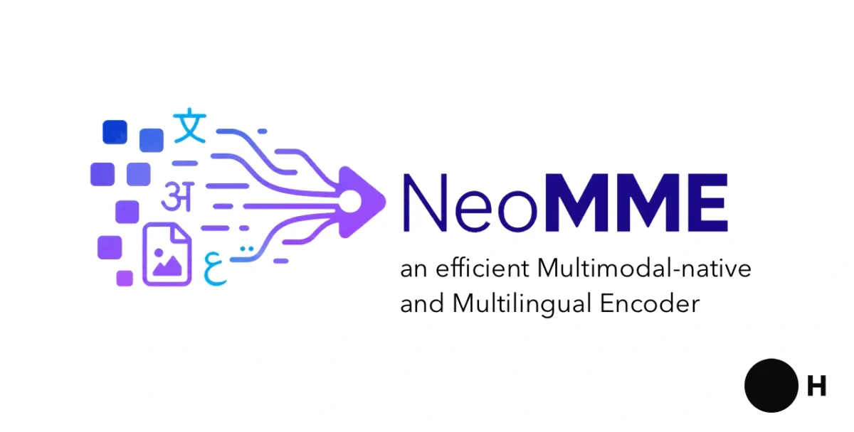 NeoMME: мультимодальный энкодер без отдельной vision-модели