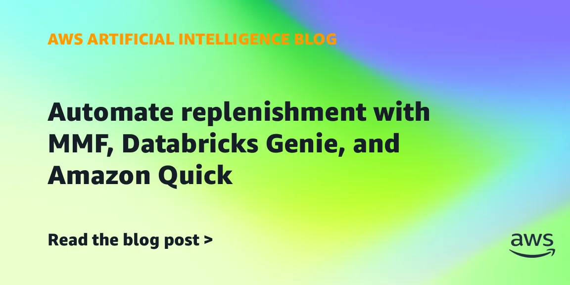AWS показала, как связать прогноз спроса в Databricks с закупками через Amazon Quick