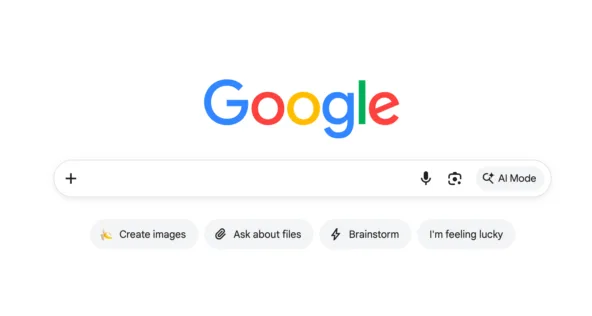 Google тестирует главную страницу без кнопки «Поиск в Google» — вместо неё ИИ-функции