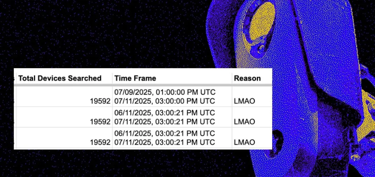 Полицейские искали по 19 000 камер Flock с причиной «LMAO» и «asdfg»