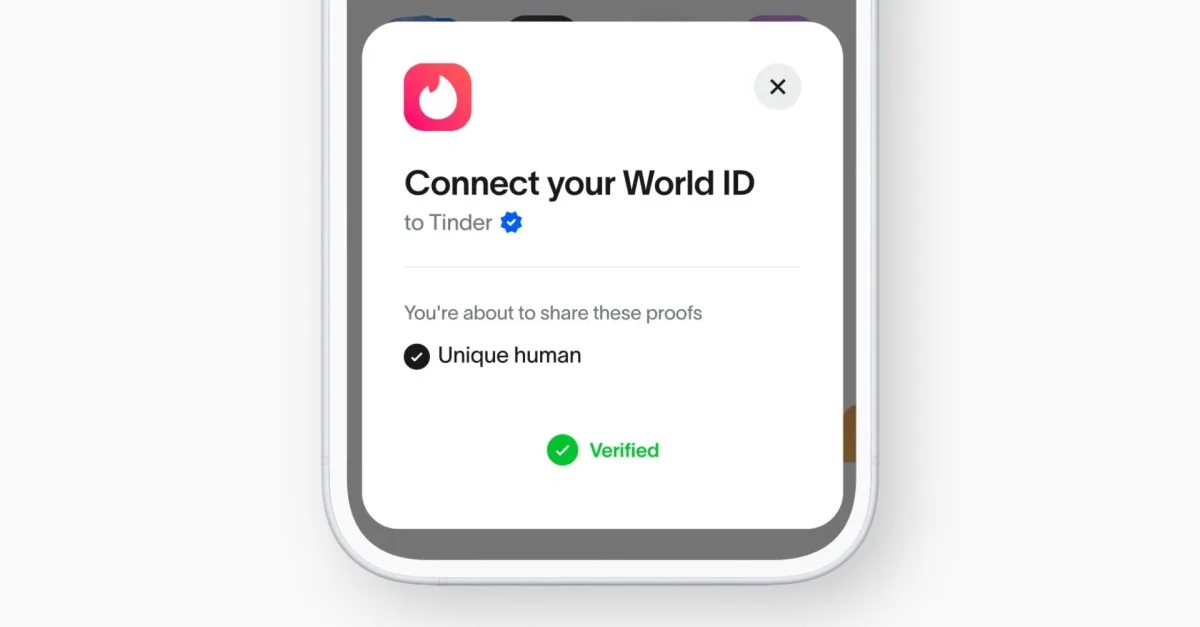 World ID от Altman приходит на Tinder: сканирование радужки за пять бустов