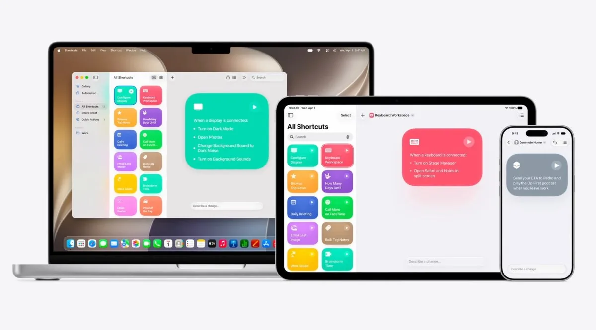 Apple анонсировала ИИ-функцию для Shortcuts в iOS 27
