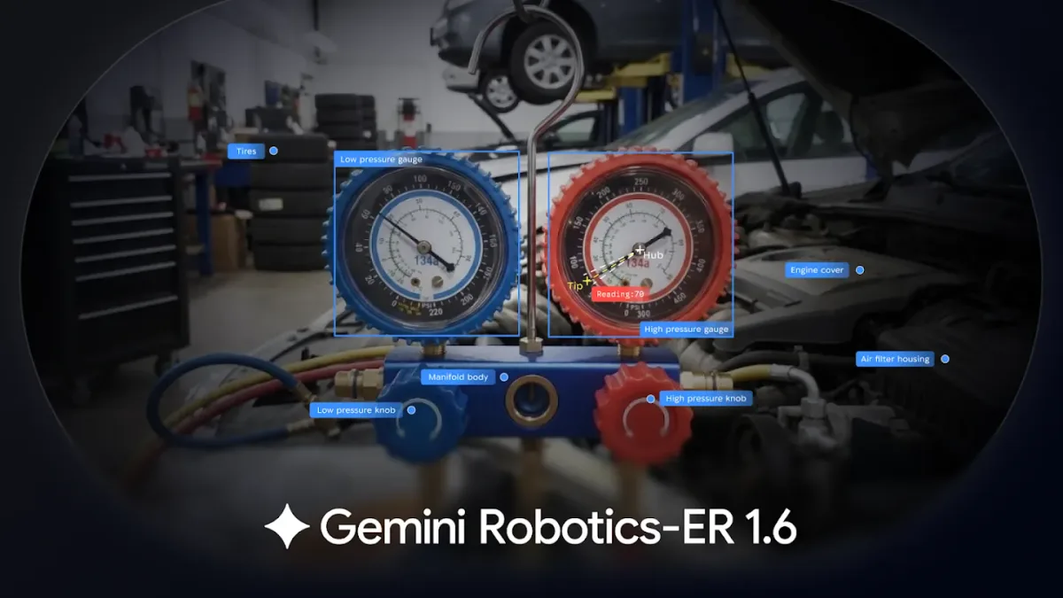 Google DeepMind выпустила Gemini Robotics-ER 1.6 для планирования и восприятия у роботов
