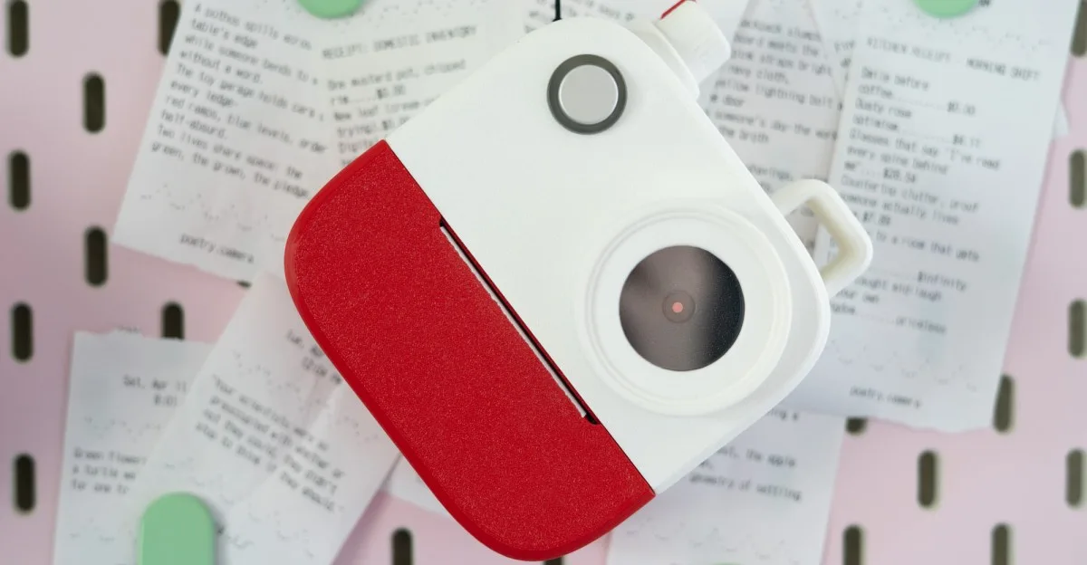 Poetry Camera: гаджет за $349, который печатает стихи вместо фотографий